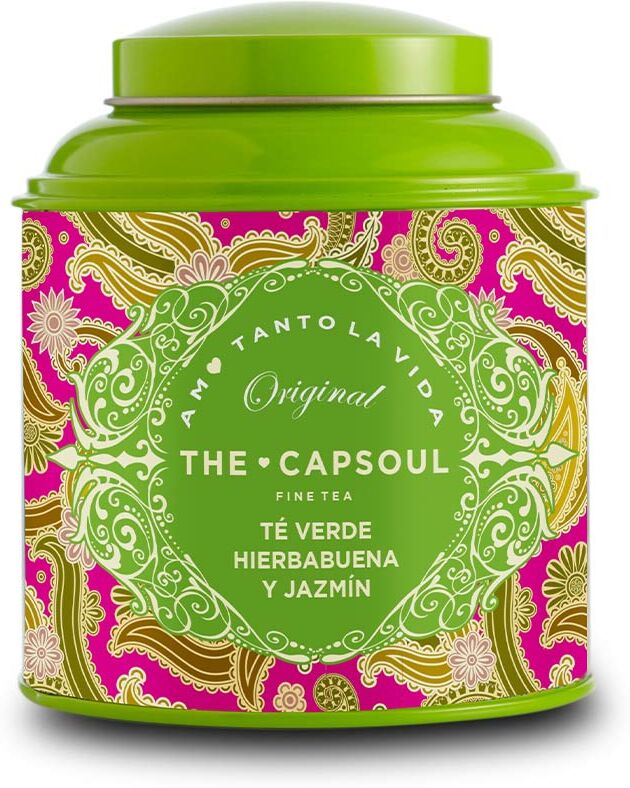 The Capsoul Té Granel verde, hierbabuena & jazmín 100 gr
