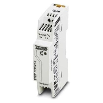 Phoenix Contact STEP PSU, 1Phase, 5 Vdc, 2 A, 10 W (2320513)