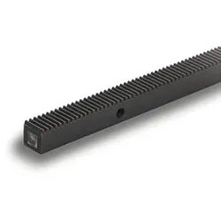 Zahnstangen, Kunststoff, für Stirnzahnräder, Eingriffswinkel 20°, Modul 1 / 1,5 / 2 / 3 (7822-1,5-250-VG-GR)