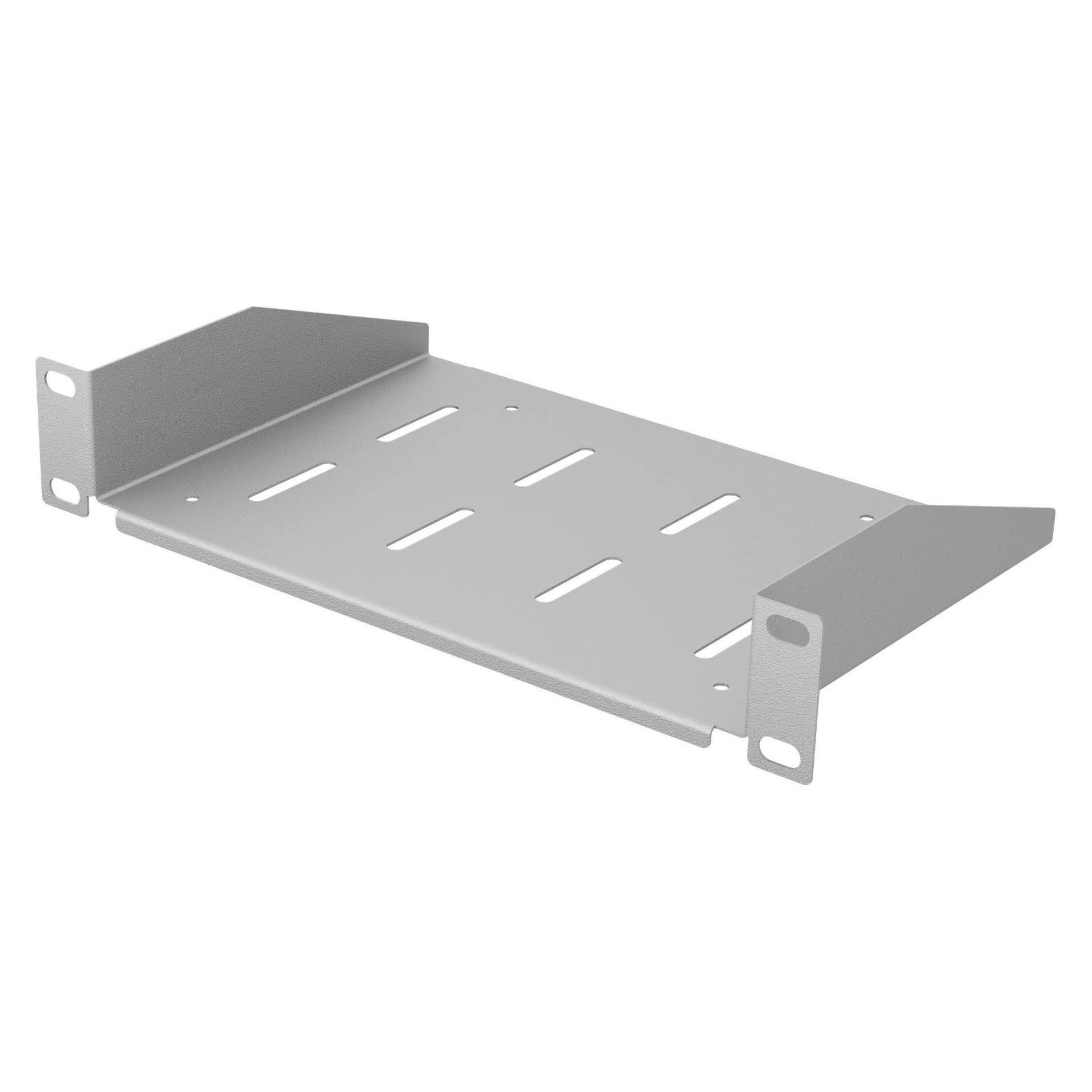 Stalflex Rack Shelf 10" 1U, 150mm, Gray E-RSF10-1U-150G (E-RSF10-1U-150G)