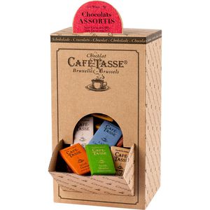 Cafe-Tasse Minischokolade Mini Bars, Minischokoladentäfelchen, 166 Stück, 1,5kg
