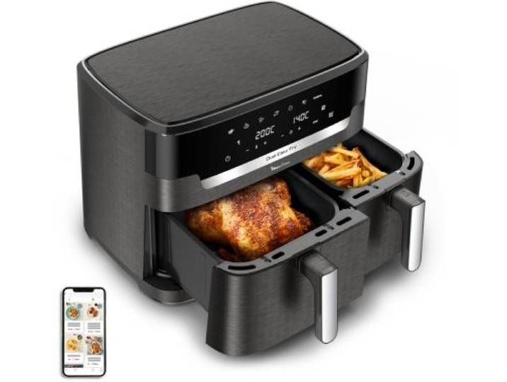 Moulinex - Friteuse Sans Huile Easy Fry Dual Xxl 11l Ez942hf0