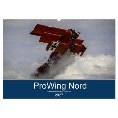 ProWing Nord Impressionen der Flugshow (Wandkalender 2027 DIN A2 quer), CALVENDO Monatskalender