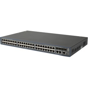 HPE FlexNetwork 3600 48 v2 EI, Managed, L3, Fast Ethernet (10/100), Vollduplex, Rack-Einbau, 1U