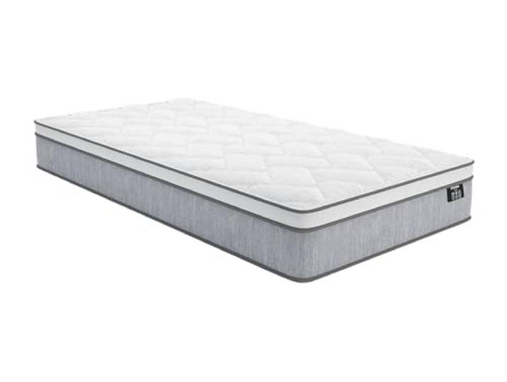 Vente-unique DREAMEA - Taschenfederkernmatratze - 1 Zone - Härtegrad 2-90 x 190 cm - Stärke 22 cm - SERENITE