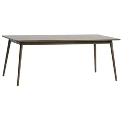 Esstisch Barrali 190 x 90 cm Holz Smoke