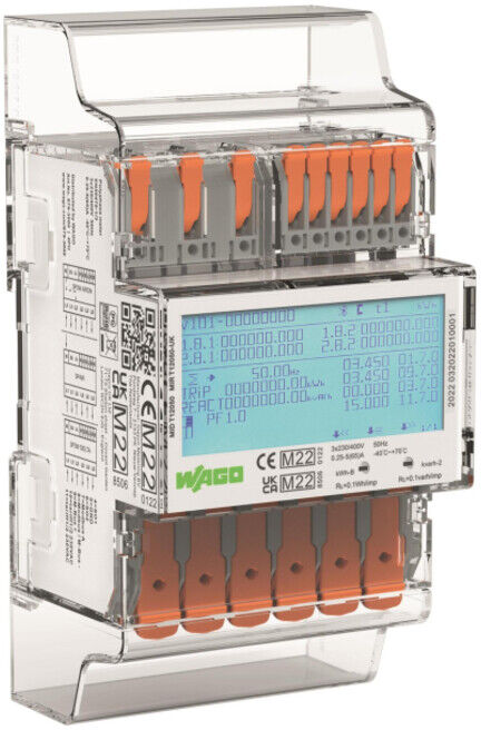 WAGO Compteur d’énergie 879-3000 65A connexion directe MID (879-3000)