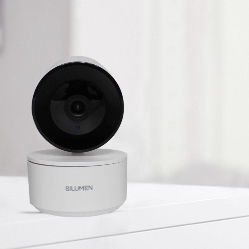 Silumen Caméra de Surveillance Connectée Intérieure WiFi Projecteur 360° 1080p
