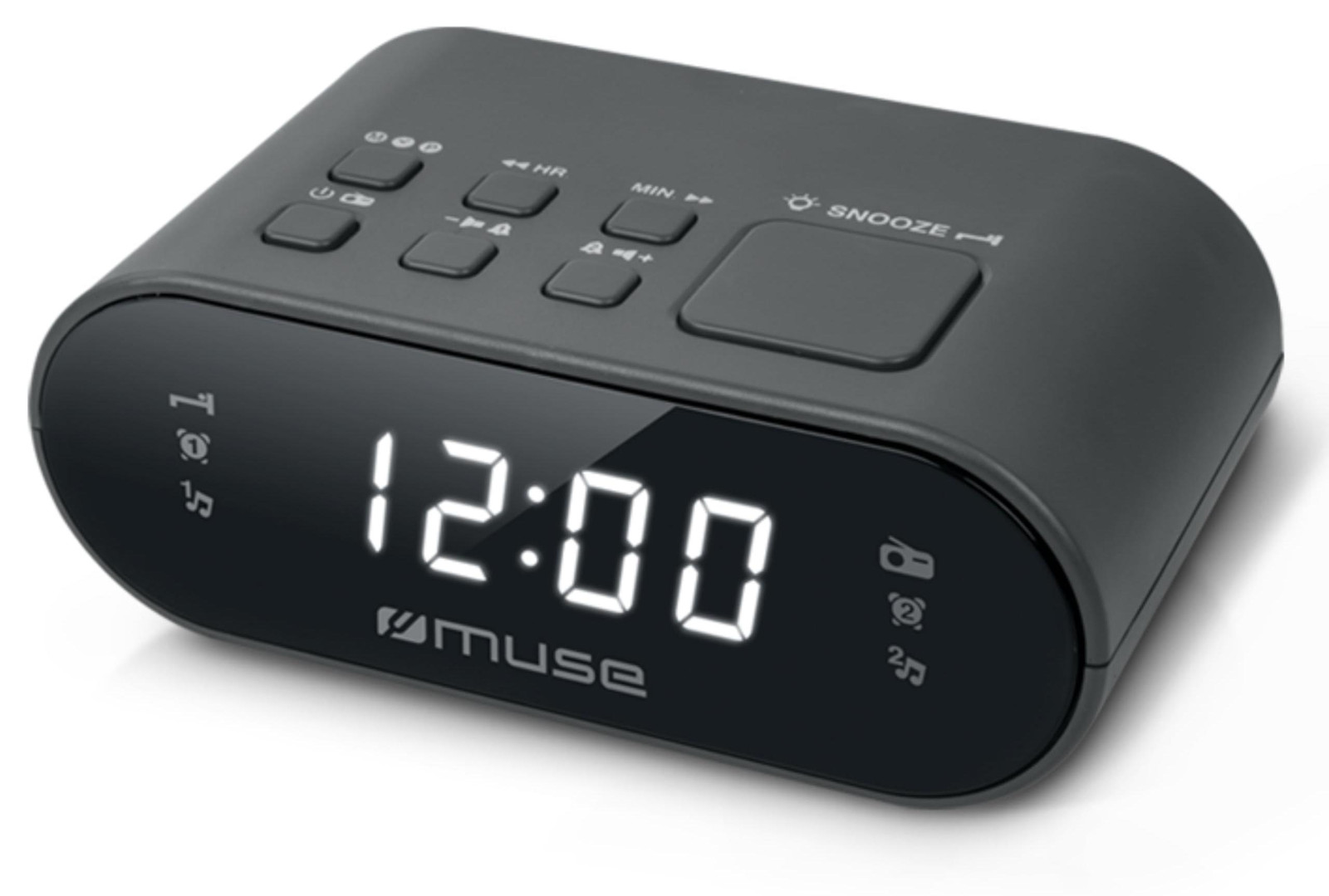 Muse M-10 CR Radio met klok en FM-ontvangst
