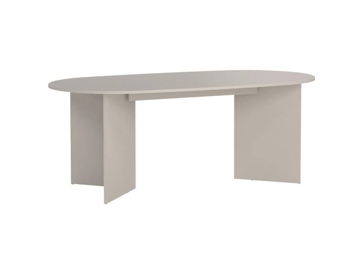 P & B Esstisch Family, Kaschmir, oval, eckig, 100x76x200 cm, FSC Mix, Made in Denmark, Esszimmer, Tische, Esstische, Esstische oval