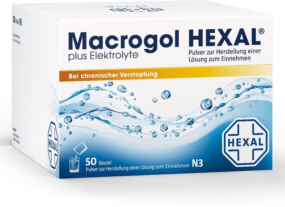 Macrogol HEXAL® plus Elektrolyte 50stk