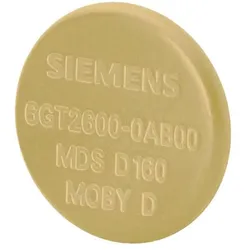 Siemens, Zubehör Antriebstechnik, Transponder 112 Byte 6GT2600-0AB10 Art des elektrischen Zubehörs sonstige, Art des mechanischen Zube