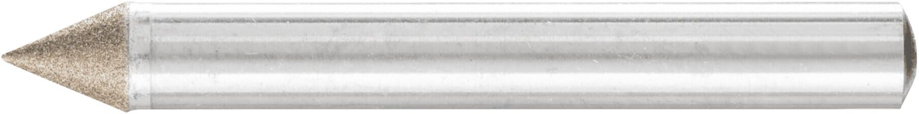 PFERD TOOLS CBN-Schleifstift Spitzkegel Ø 6x45° Schaft-Ø 6 mm B64 (fein) zum Anfasen/Entgraten/Senken (36576045)
