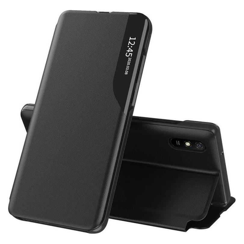 Techsuit - eFold Series - Xiaomi Redmi 9A / Redmi 9AT - Black (Xiaomi Redmi 9A, Xiaomi Redmi 9AT) (56337681)