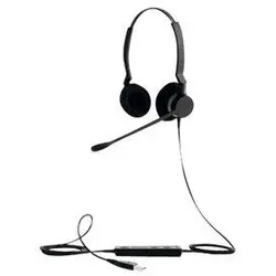 Jabra BIZ 2300 USB MS Duo Headset On-Ear kabelgebunden