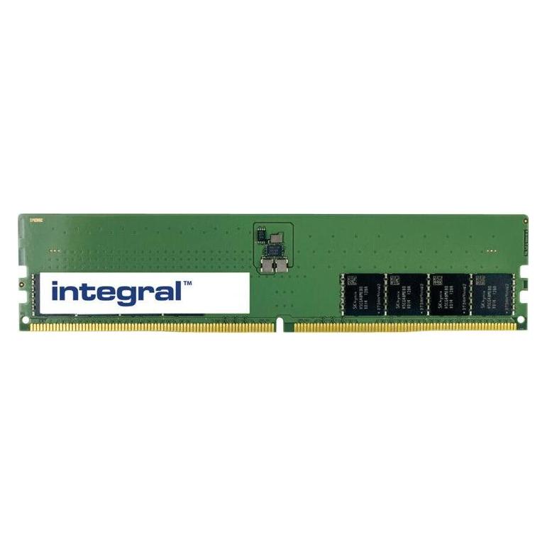 Integral 32GB DIMM DDR5 4800MHZ UNBUF NO-ECC 1.1V (1 x 32GB, 4800 MHz, DDR5-RAM, DIMM) (IN5T32GNHRBX)
