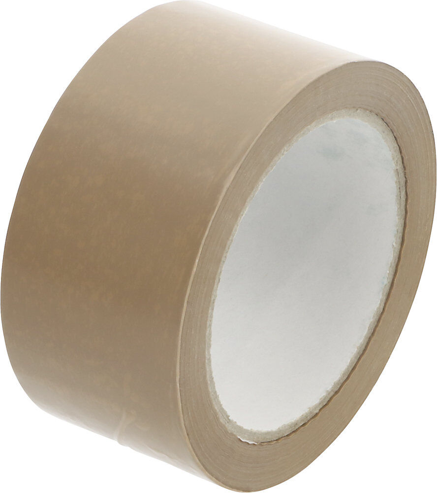 PVC-Packband Das Beste, 55 µm, braun, Bandbreite 50 mm, Palette mit VE 1980 Stk ratioform