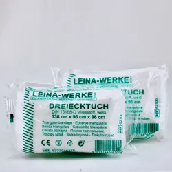 Dreiecktuch unsteril DIN 13168-D 96 x 96 x 136 cm, weiß