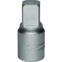 KS Tools 3/8" Öldienst-Bit-Stecknuss für Innenvierkant-Schrauben - 150.9116