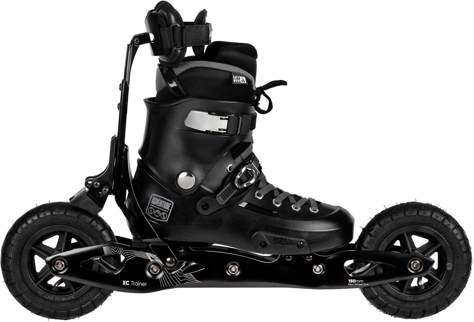 Powerslide Nordic Inline Skate XC Trainer 150, für Off-Road, für Damen und Herren