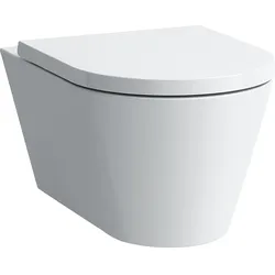 Combi-Pack Laufen Kartell Wand-Tiefspül-WC, weiß, spülrandlos, WC-Sitz Softclose
