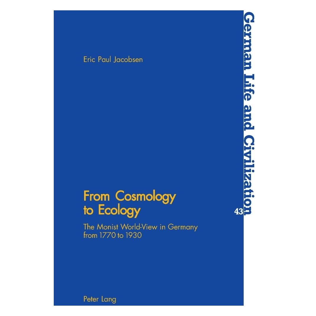 Peter Lang From Cosmology to Ecology (Englisch, Softcover, Eric Paul Jacobsen) (56024374)