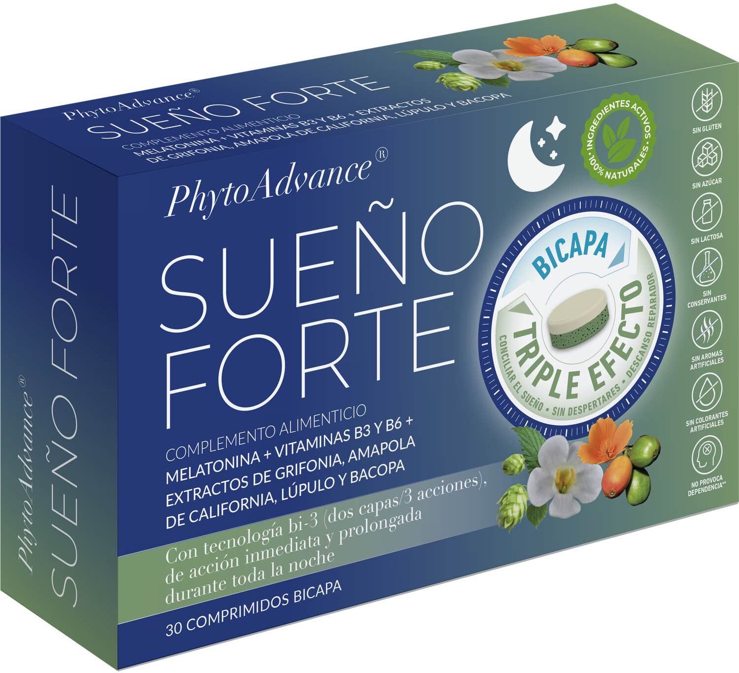 PhytoAdvance Sueño Forte Bicapa 30 comp