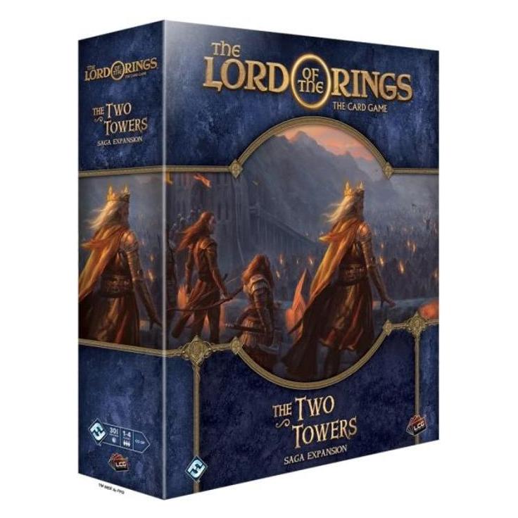 Asmodée Der Herr der Ringe LCG - Saga-Erweiterung: Die zwei Türme (Italienisch, 1 - 4 Spieler) (39214168)