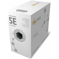 Solarix VenkovnÃ­ inst. CAT5e UTP PE /box gelovÃ1⁄2 (UTP, CAT5e, 305 m), Netzwerkkabel