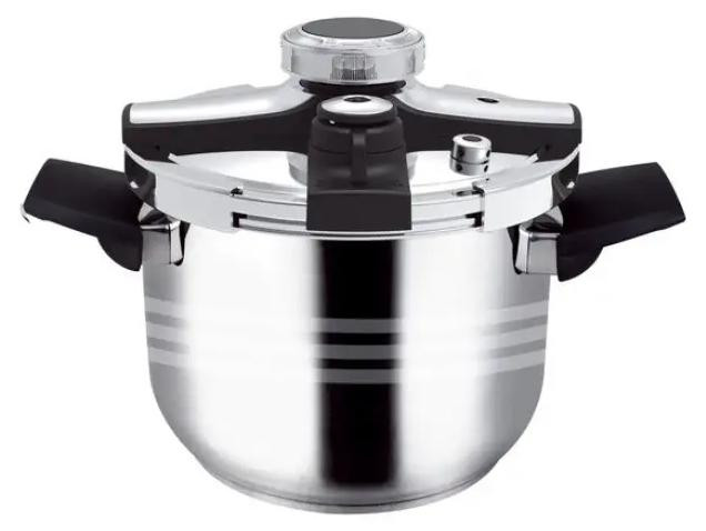 Bavary Snelkookpan 10 l, 26 cm, RVS, geschikt voor inductie