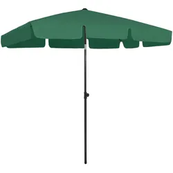 vidaXL Strandschirm Grün 200x125 cm