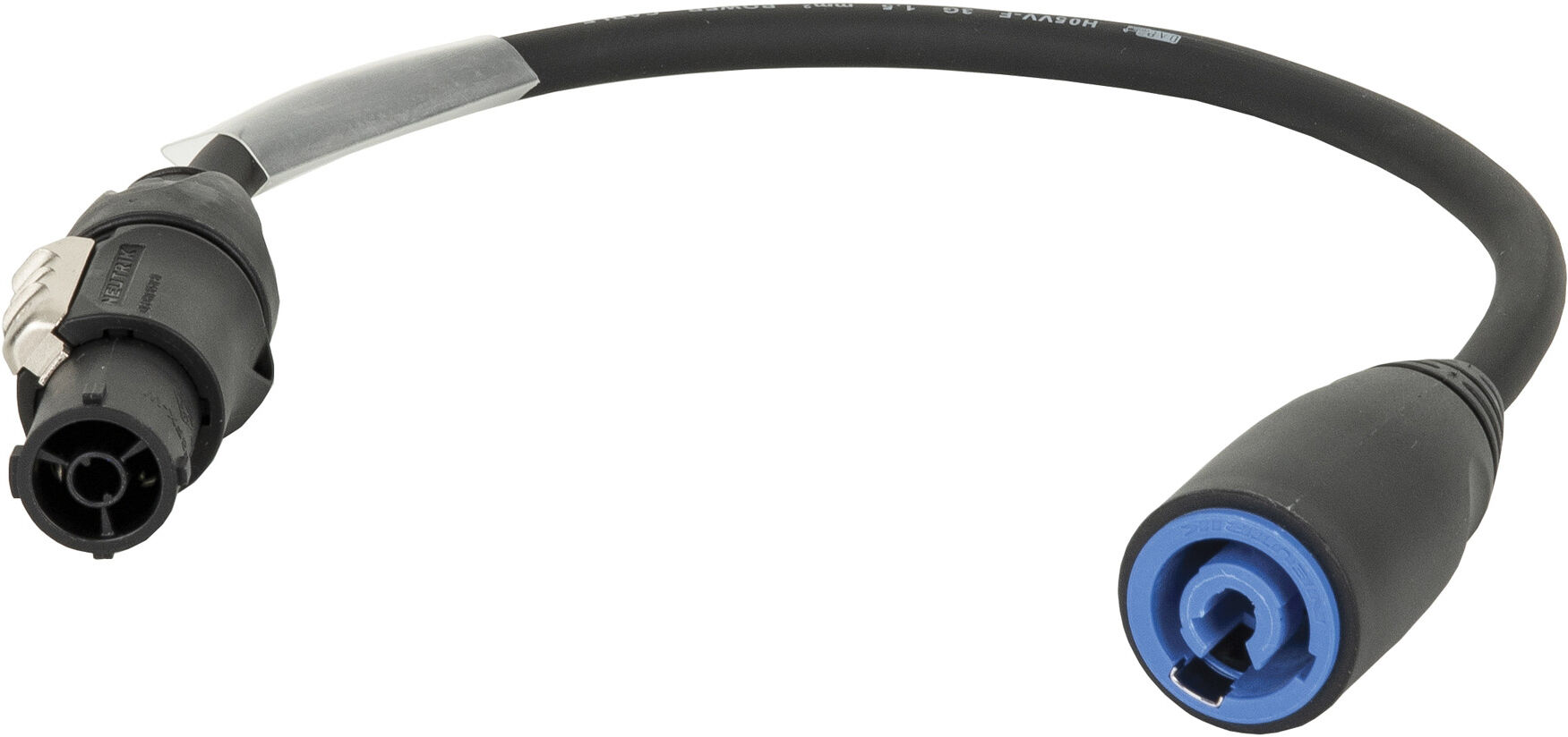 Audio Powercon Out Zu Powercon True1 Steckeradapter 0,25 M