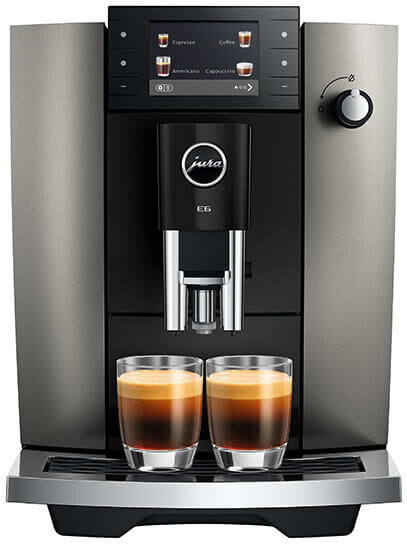 Jura E6 Dark Inox Coffee Machine