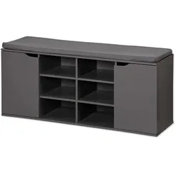 Kesper, Schuhschrank, Armadio per Scarpe con Cuscino Seduta (103.50 x 29.50 x 48 cm)