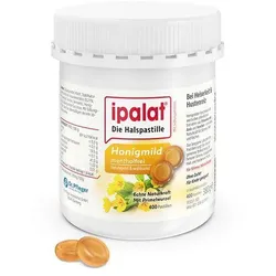 Ipalat Honigmild O. Menthol Zuckerfrei 400 ST