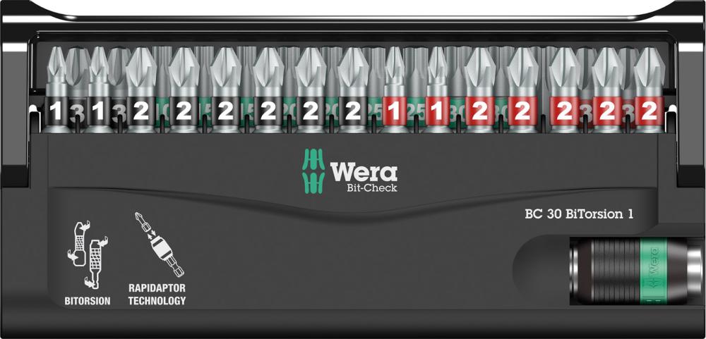 WERA Bit-Satz Bit-Check 30 BiTorsion 1