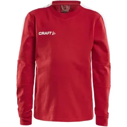 CRAFT Progress Torwart Sweatshirt Kinder 430900 - bright red/white 158/164