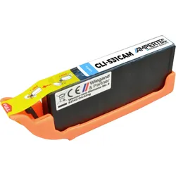 Kompatible Tinte ersetzt Canon CLI-531C cyan