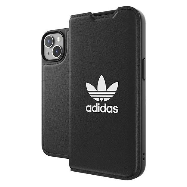 Adidas OR Booklet Case BASIC iPhone 14 6.1" czarno biały/black white 50181 (Apple iPhone 14) (AD000054-0)