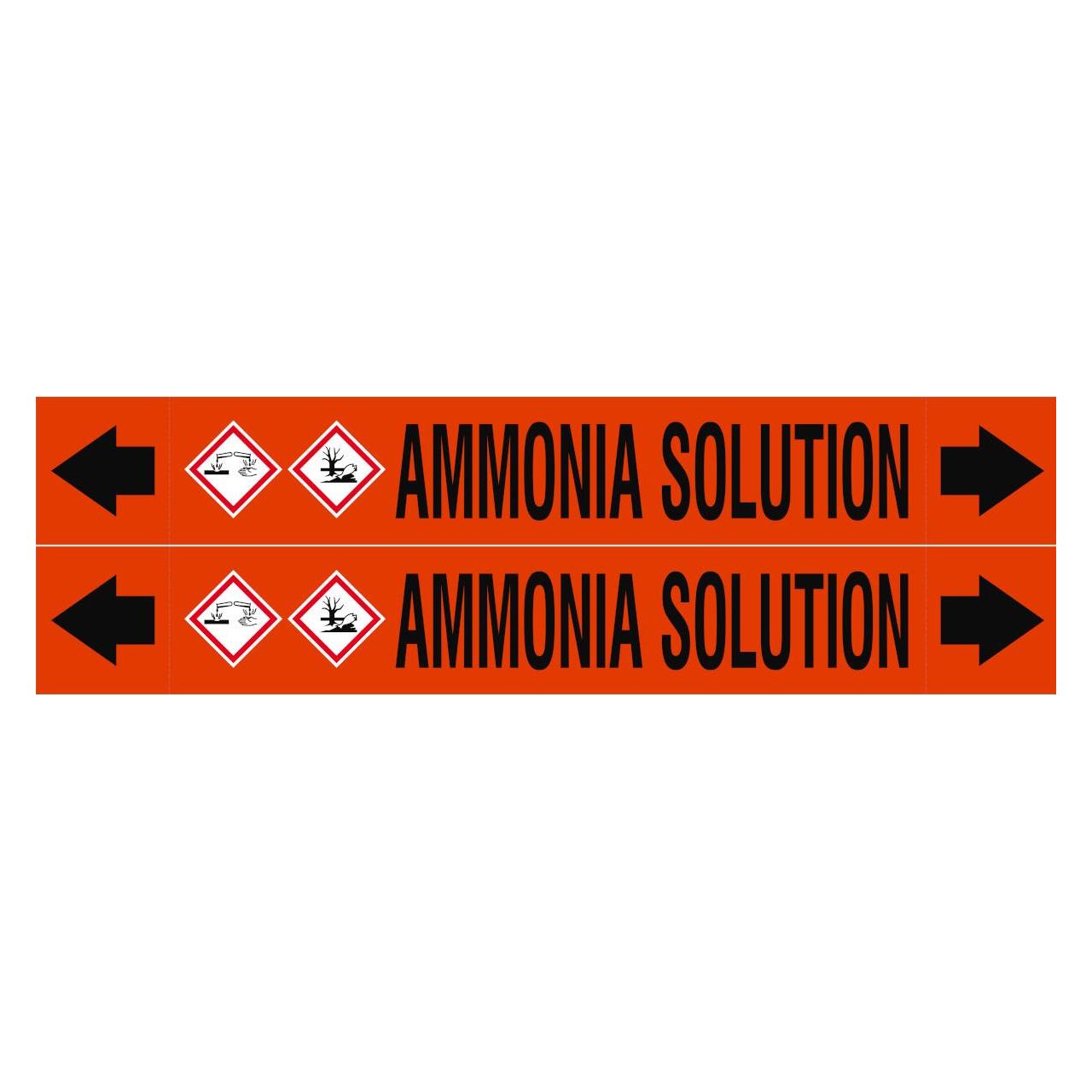 Brady ASME - Rohrmarkierer - Ammonia Solution (313087)