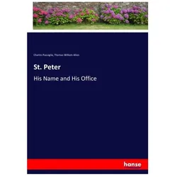 St. Peter, Belletristik von Thomas William Allies, Charles Passaglia