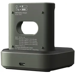 GP Batteries Everyday Charger (4 Stk., AA, AAA), Akku Ladegerät