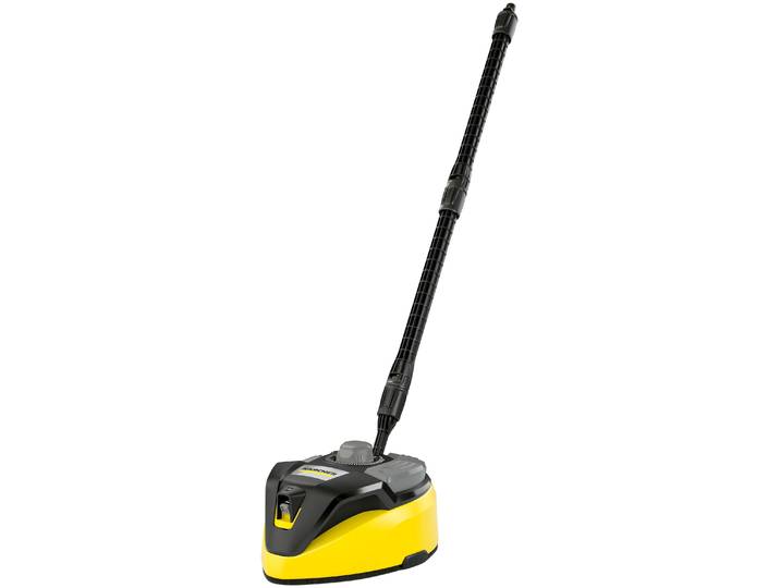 Flächenreiniger KÄRCHER T 7 Plus T-Racer , schwarz (schwarz, gelb), B:28,8cm H:99,6cm L:76,9cm, Hochdruckreiniger-Düsen, Flächenreiniger