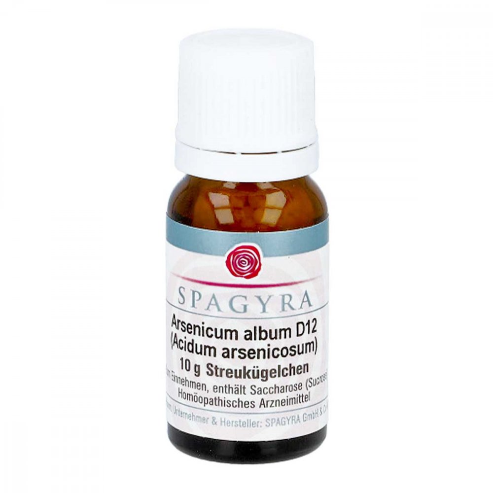 Spagyra GmbH & Co KG Arsenicum Album D12 Acidum Arsenicosum Globuli 17298541