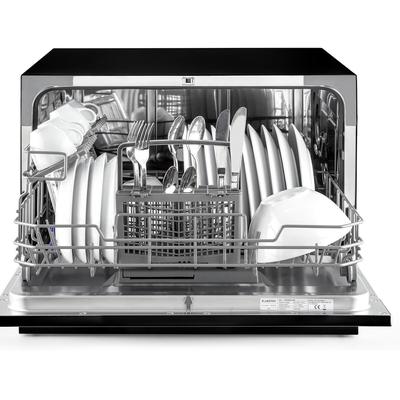 Klarstein Amazonia TT 8 Geschirrspüler UV-Licht freistehend / Einbau 1620W Schwarz