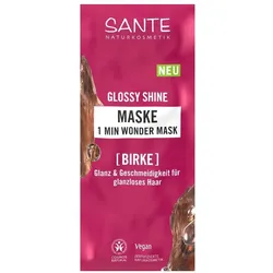 Glossy Shine Maske - Birke | 1 Min Wonder Mask 20ml
