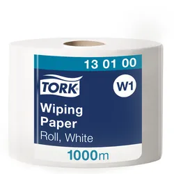 Tork Mehrzweck Papierwischtücher Weiß W1, Hohe Kapazität, 1 × 1.000 m Rolle, 130...