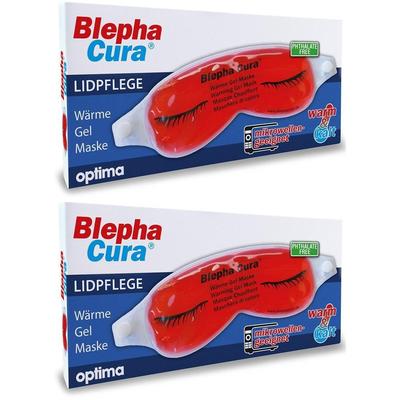 Blephacura Wärme Gel Maske 2x 2x1 St Gesichtsmaske
