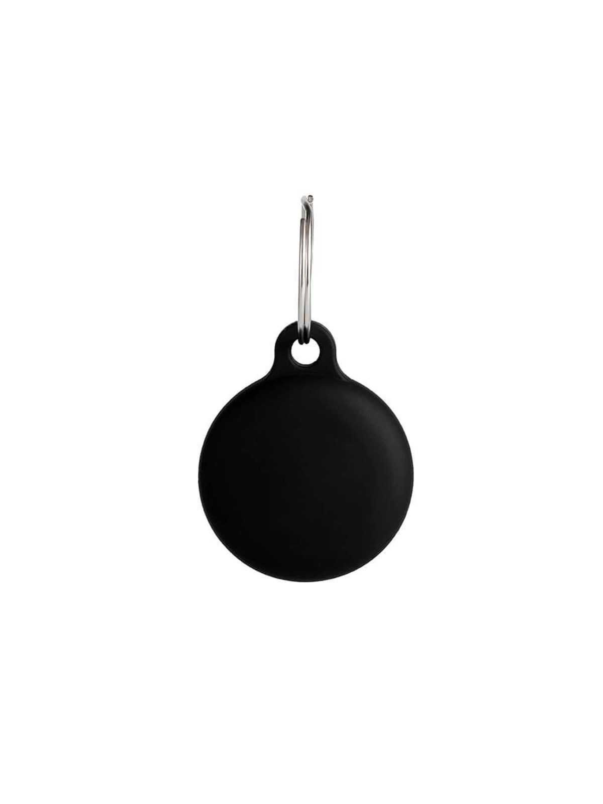 ONSALA Airtag Holder Silicone Black with Keyring