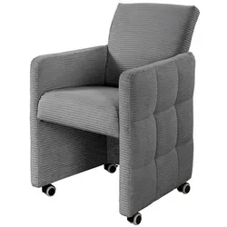 Exxpo by Gala Sessel Barista Cord Grau Grey